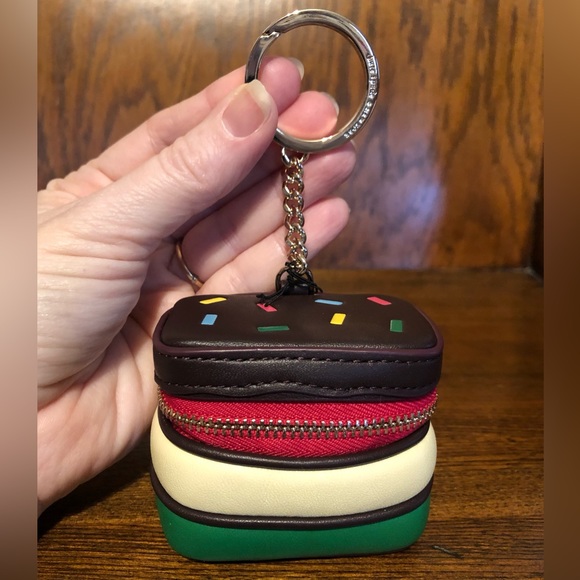 kate spade Accessories - NWT-Kate Spade-Dolci 3-D Rainbow 🌈 Cookie 🍪 Coin Purse/Keychain/Bag Charm-$129